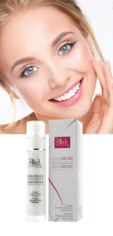 Sérum de soin anti-âge à l'acide hyaluronique et à l'huile de rose