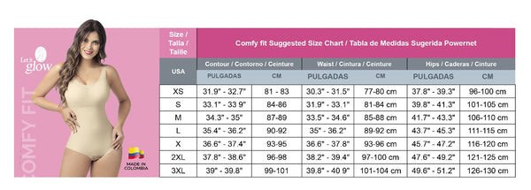 Comfy Fit Invisible Full Body Shaper #644